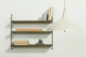 Kinder String Furniture Möbel Für Das Kinderzimmer | Regale^Regal String Pocket, Sonderauflage, Eiche grau - Metall roh