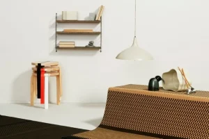 Kinder String Furniture Möbel Für Das Kinderzimmer | Regale^Regal String Pocket, Sonderauflage, Eiche grau - Metall roh