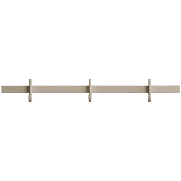 String Furniture Garderoben Und Kleiderbügel^Relief Hakenleiste, klein, 41 cm, Beige