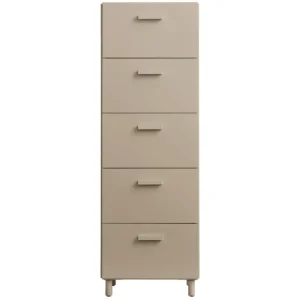 String Furniture Aufbewahrungsmöbel | Aufbewahrungsmöbel^Relief Kommode mit Beinen, hoch, Beige