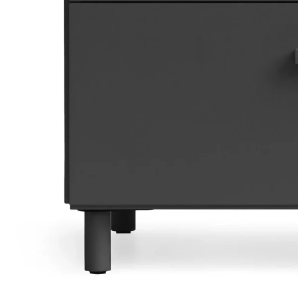 String Furniture Aufbewahrungsmöbel | Aufbewahrungsmöbel^Relief Kommode mit Beinen, hoch, Grau