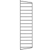 String Furniture Regale-Seitenwand String 75 x 20 cm, 1er-Pack, schwarz