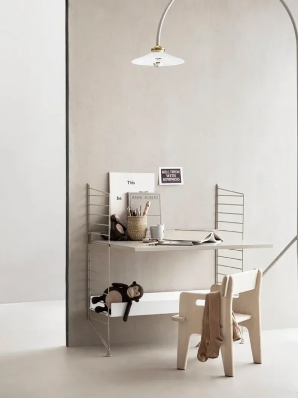 String Furniture Regale-String Arbeitstisch, beige