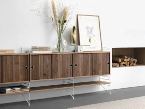 Artek Regale-String Furniture String Bodenplatten, 85 x 30 cm, 2er-Pack, weiß