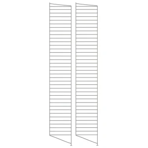 String Furniture Regale-String Bodenplatte 200 x 30 cm, 2er-Pack, dunkelgrau