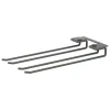 String Furniture Regale-String Kleiderstange 30 cm, 2er-Set, dunkelgrau