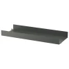 Muuto Regale-String Furniture String Metallregal 78 x 30 cm, hoch, dunkelgrau