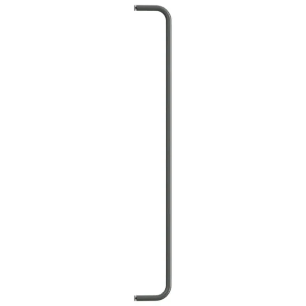 Lokal Helsinki Regale-String Furniture String Metallstange, 71 cm, dunkelgrau