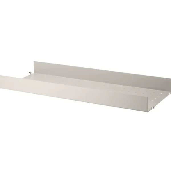String Furniture Regale-String Metallregal, 78 x 30 cm, hoch, Beige