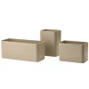 String Furniture Regale-String Organizer, 3er Pack, Beige