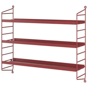 Kinder String Furniture Möbel Für Das Kinderzimmer | Regale^String Pocket Regal, Metall, Oxtorgsröd