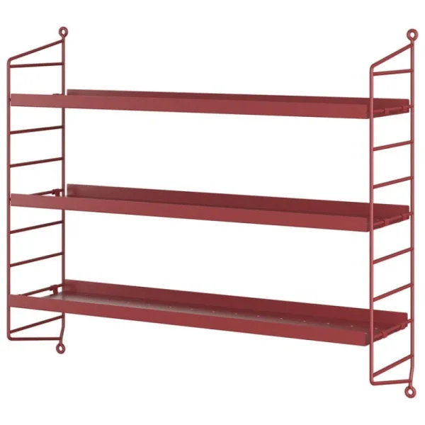 Kinder String Furniture Möbel Für Das Kinderzimmer | Regale^String Pocket Regal, Metall, Oxtorgsröd