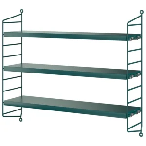 Kinder String Furniture Möbel Für Das Kinderzimmer | Regale^String Pocket Regal, Tegnergrön