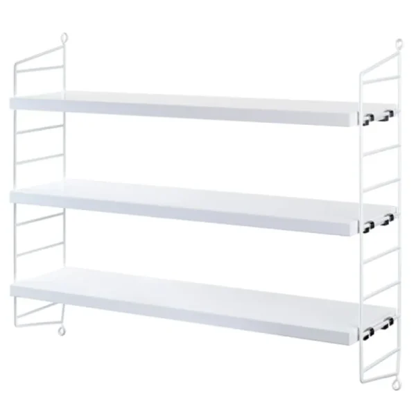 Kinder String Furniture Möbel Für Das Kinderzimmer | Regale^String Pocket Regal, weiß