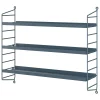 Kinder String Furniture Möbel Für Das Kinderzimmer | Regale^String Pocket Regal, Metall, Sergelgrå