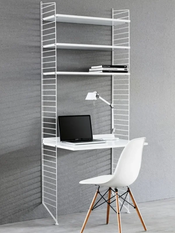 String Furniture Regale-String Regal, 78 x 30 cm, 3er-Pack, weiß