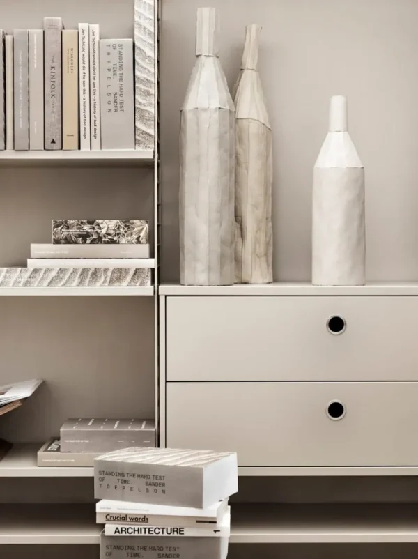 String Furniture Regale-String Regaleinlegeböden, 78 x 30 cm, 3er-Pack, beige