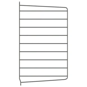 String Furniture Regale-String Seitenwange 50 x 30 cm, 2er-Set, dunkelgrau