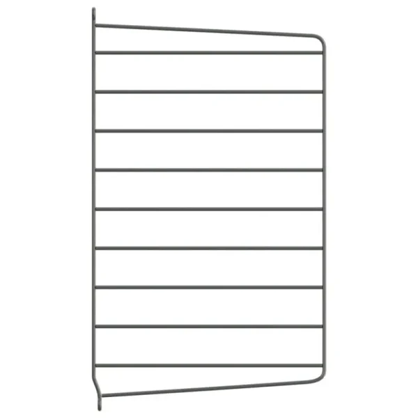 String Furniture Regale-String Seitenwange 50 x 30 cm, 2er-Set, dunkelgrau
