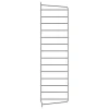 Muuto Regale-String Furniture String Seitenwange 75 x 20 cm, 2er-Pack, dunkelgrau