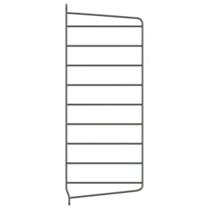 String Furniture Regale-String Seitenwange 50 x 20 cm, 2er-Set, dunkelgrau