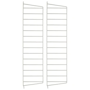 String Furniture Regale-String Seitenwand, 75 x 20 cm, 2 Stück, Beige