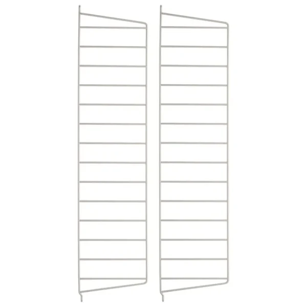 String Furniture Regale-String Seitenwand, 75 x 20 cm, 2 Stück, Beige