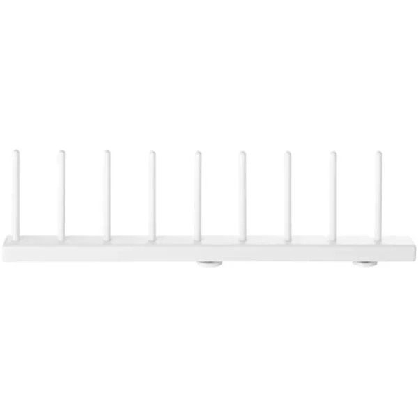 String Furniture Regale-String Tellerablage, 30 cm, 2 Stück, Weiß