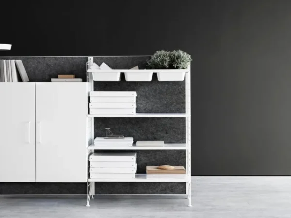 String Furniture Aufbewahrungsmöbel | Regale^String Works Aktenschrank, weiß