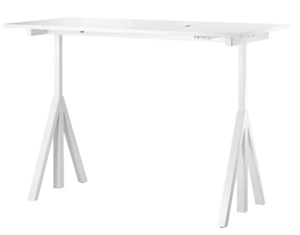 String Furniture Schreibtische Und Raumtrenner | Tische^String Works höhenverstellbarer Tisch, 160 cm, weiß