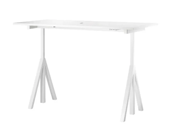 String Furniture Schreibtische Und Raumtrenner | Tische^String Works höhenverstellbarer Schreibtisch, 180 cm, weiß
