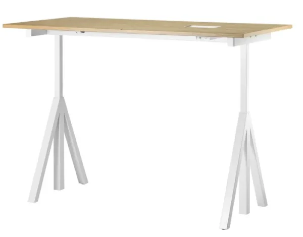 String Furniture Schreibtische Und Raumtrenner | Tische^String Works höhenverstellbarer Tisch, 160 cm, Eiche