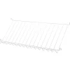 Frama Regale-String Furniture String Zeitschriftenablage, 78 x 30 cm, weißer Stahl