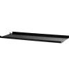 String Furniture Regale-String-Metallregal, 78 x 30 cm, niedrig, schwarz