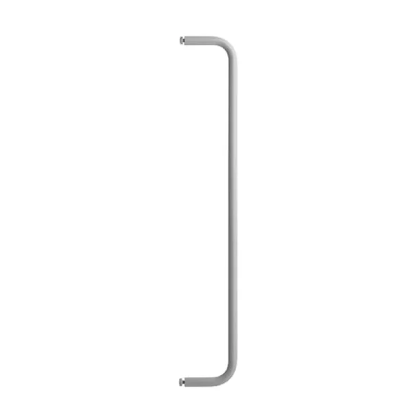Muuto Regale-String Furniture String-Metallstange, 53 cm, grau