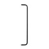 String Furniture Regale-String-Metallstange, 53 cm, schwarz