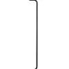 Woud Regale-String Furniture String-Metallstange, 71 cm, schwarz
