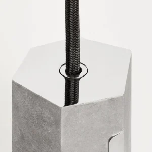 Tom Dixon Deckenleuchten-Tala Basalt Triple Pendelleuchte, Edelstahl