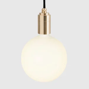 HAY Deckenleuchten-Tala Brass Nine Pendelleuchte mit Sphere IV Glühbirnen