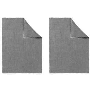 Tameko Tischwäsche | Tischwäsche^Rue Tischset, 33 x 46 cm, 2er-Set, Dunkelgrau
