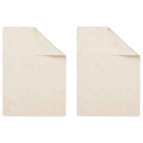 Tameko Tischwäsche | Tischwäsche^Rue Tischset, 33 x 46 cm, 2er-Set, Weiß