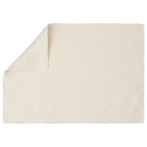 Tameko Tischwäsche | Tischwäsche^Rue Tischset, 33 x 46 cm, 2er-Set, Weiß