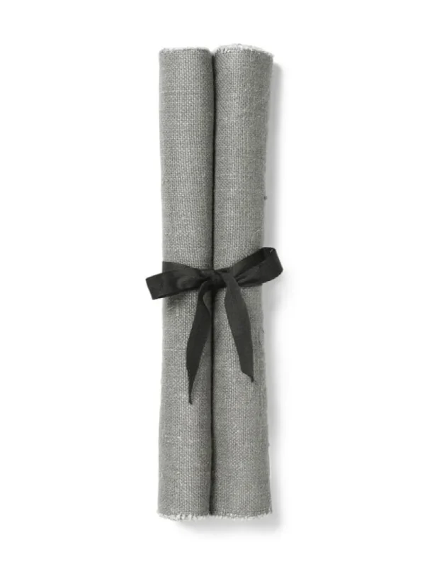 Tameko Tischwäsche | Tischwäsche^Rue Tischset, 33 x 46 cm, 2er-Set, Dunkelgrau