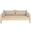 Tapio Anttila Collection Sofas Und Liegen-Kaiku Schlafsofa, Kiefer - Hopper 51 in Beige