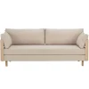 Tapio Anttila Collection Sofas Und Liegen-ON2 Wood Schlafsofa, Eiche geseift gewachst - Hopper 51 in Beige