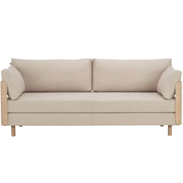 Tapio Anttila Collection Sofas Und Liegen-ON2 Wood Schlafsofa, Eiche geseift gewachst - Hopper 51 in Beige