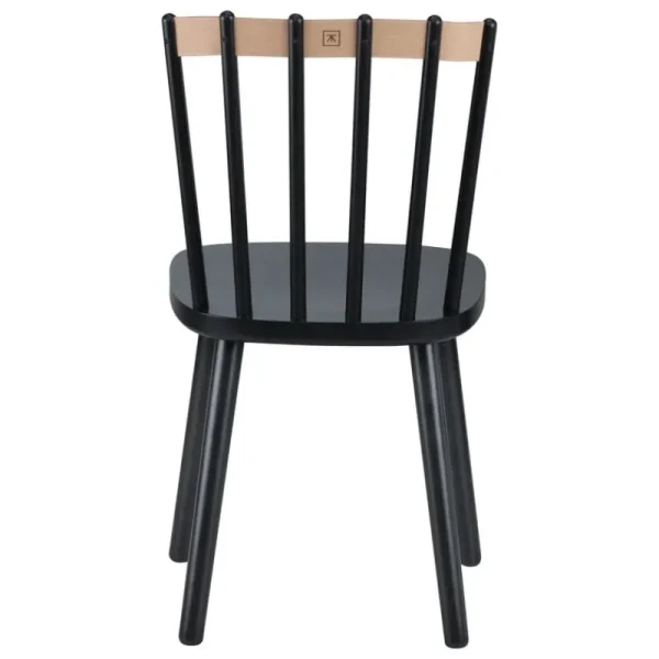 Fredericia Sitzgelegenheiten-Tapio Anttila Collection Piena Stuhl, Birke, Schwarz