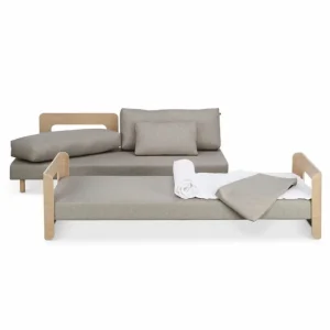 Hem Sofas Und Liegen-Tapio Anttila Collection ON2 Wood Schlafsofa, Eiche geseift gewachst - Diamonds 289 Beige