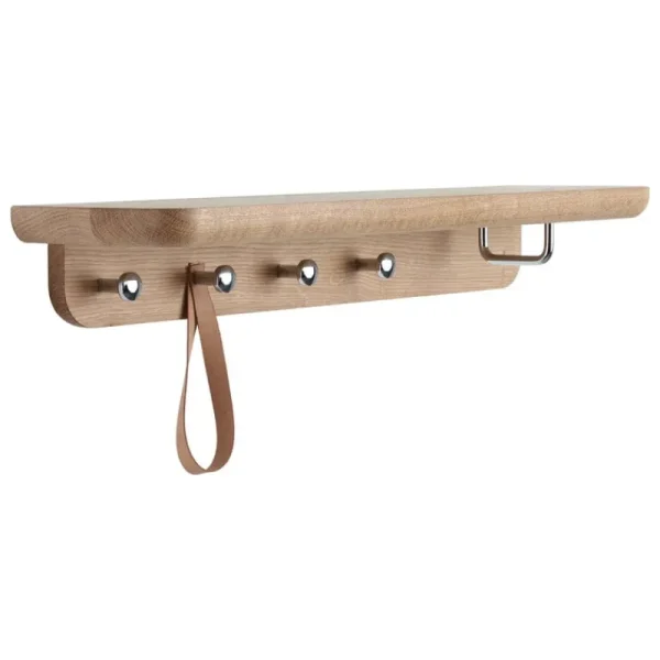 Tapio Anttila Collection Garderoben Und Kleiderbügel^Renki Garderobe, Eiche - recyceltes Leder
