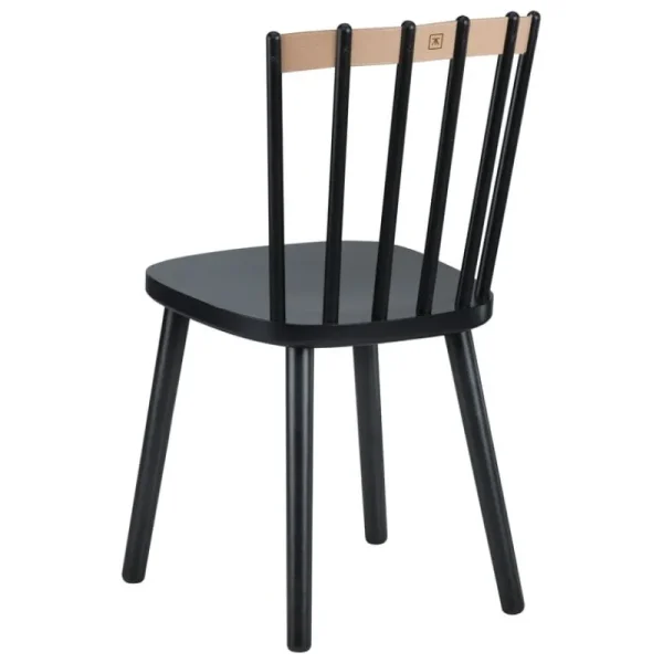 Fredericia Sitzgelegenheiten-Tapio Anttila Collection Piena Stuhl, Birke, Schwarz